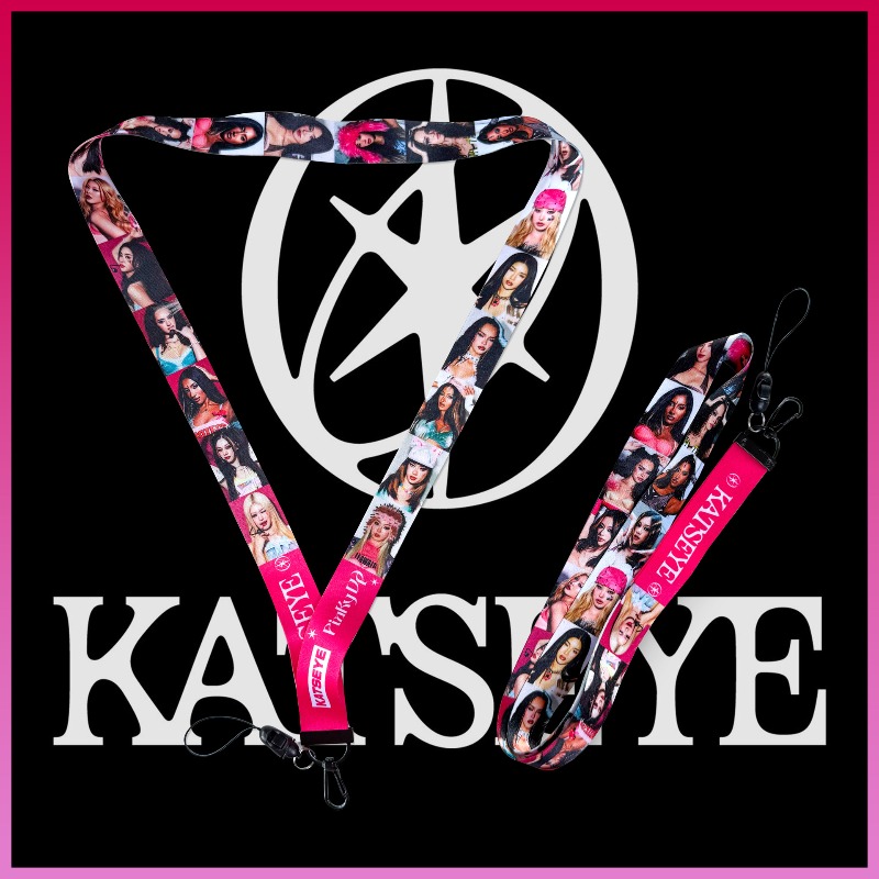 Anime Merchandise Bag - KATSEYE Anime Peripheral Phone Lanyard Cute
