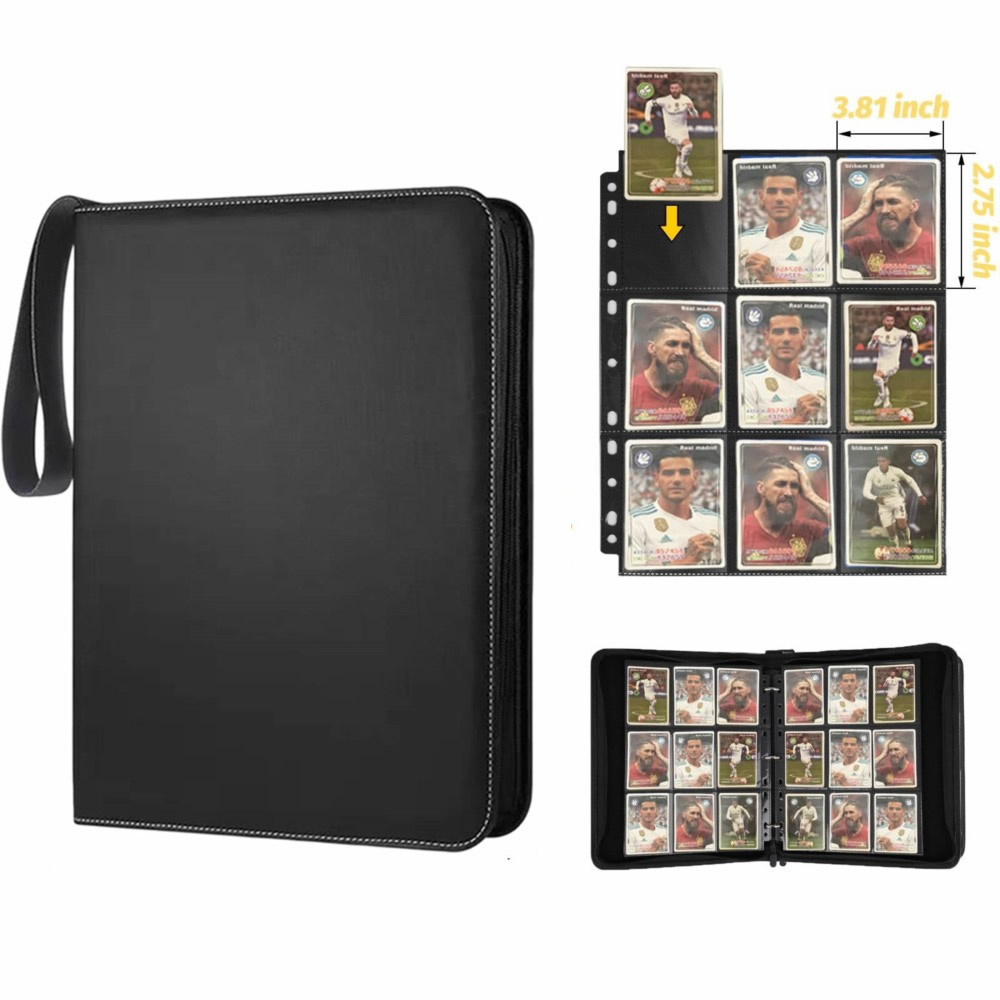 Collector Card Sleeve - Card Binder 9 Pocket Double Sided