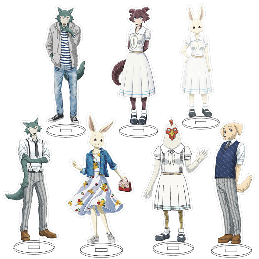 Anime Game Merchandise - 16CM Anime BEASTARS Legoshi Louis Juno