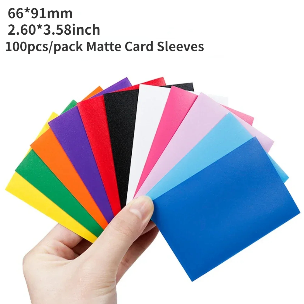 Themed Playing Card - 100PCS 66x91mm Matte Card Sleeves Standard