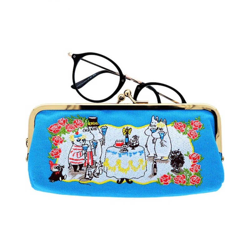 Anime Merchandise Bag - Hot Anime Moomins Series Canvas Glasses