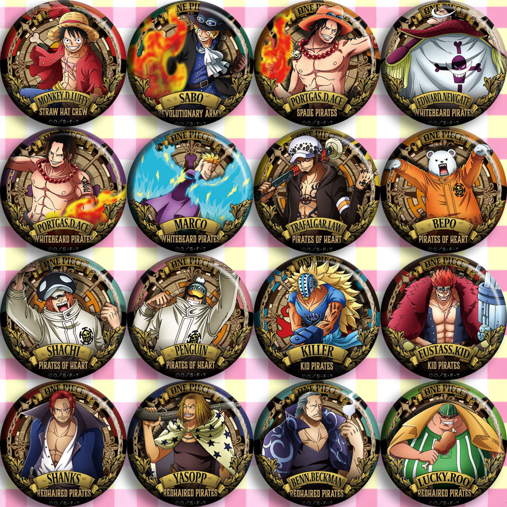 ONEPIECE Anime Badge C Style L - огляд і ціна Anime Merchandise In Japanese