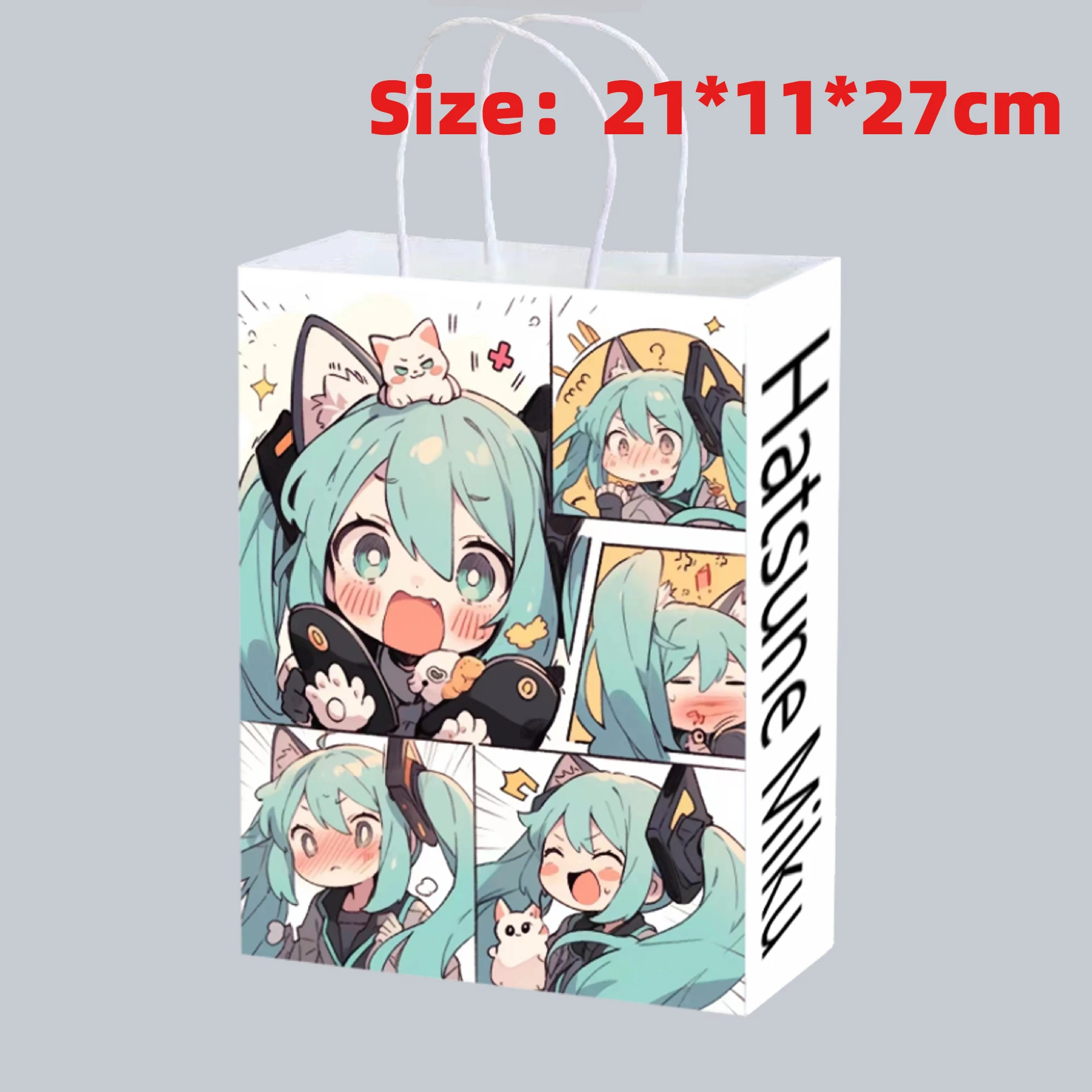 Cute Anime Hatsune Miku Paper  - огляд і ціна Anime Merchandise Bag