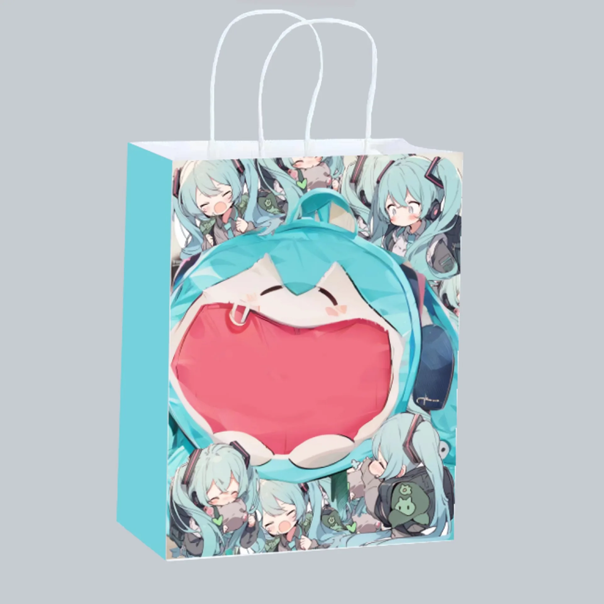 Cute Anime Hatsune Miku Paper  - огляд і ціна Anime Merchandise Bag