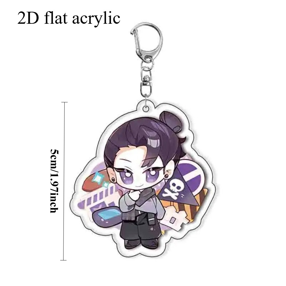 Jujutsu Kaisen Acrylic Keychai - огляд і ціна Anime Merchandise In Chinese