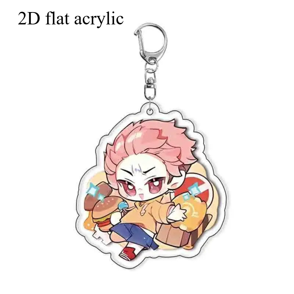 Jujutsu Kaisen Acrylic Keychai - огляд і ціна Anime Merchandise In Chinese
