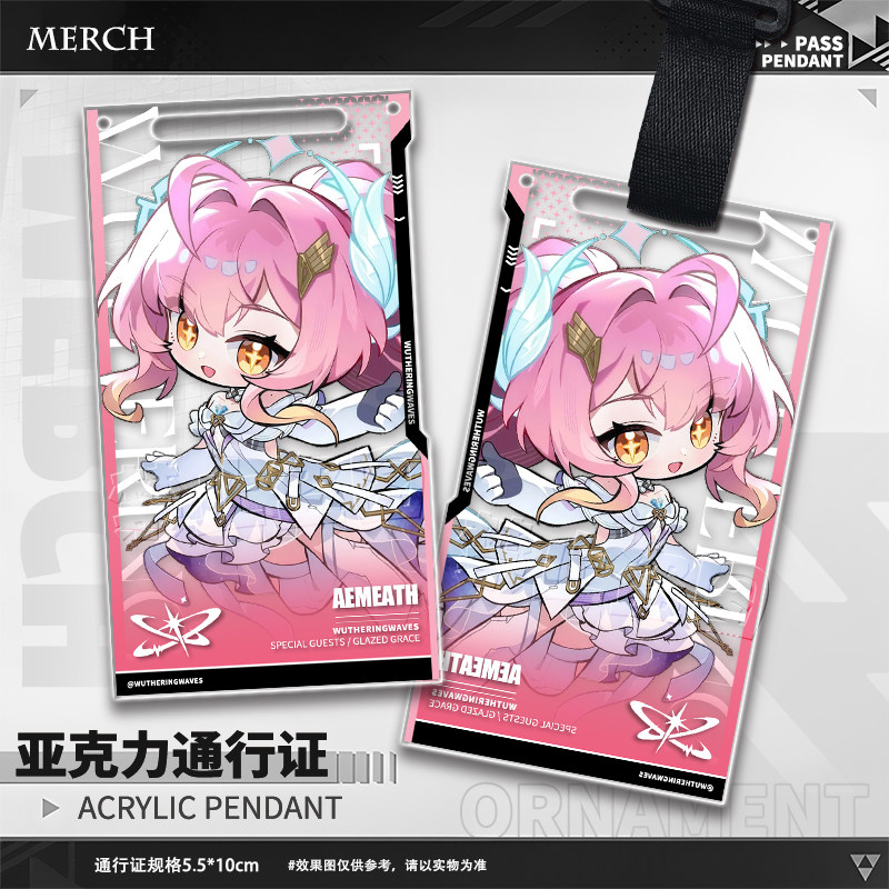 Game Wuthering Waves Aemeath T - огляд і ціна Anime Merchandise Bag