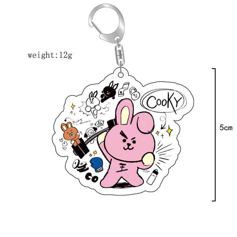 BT21 anime cartoon cute acryli - огляд і ціна Anime Girl Merchandise