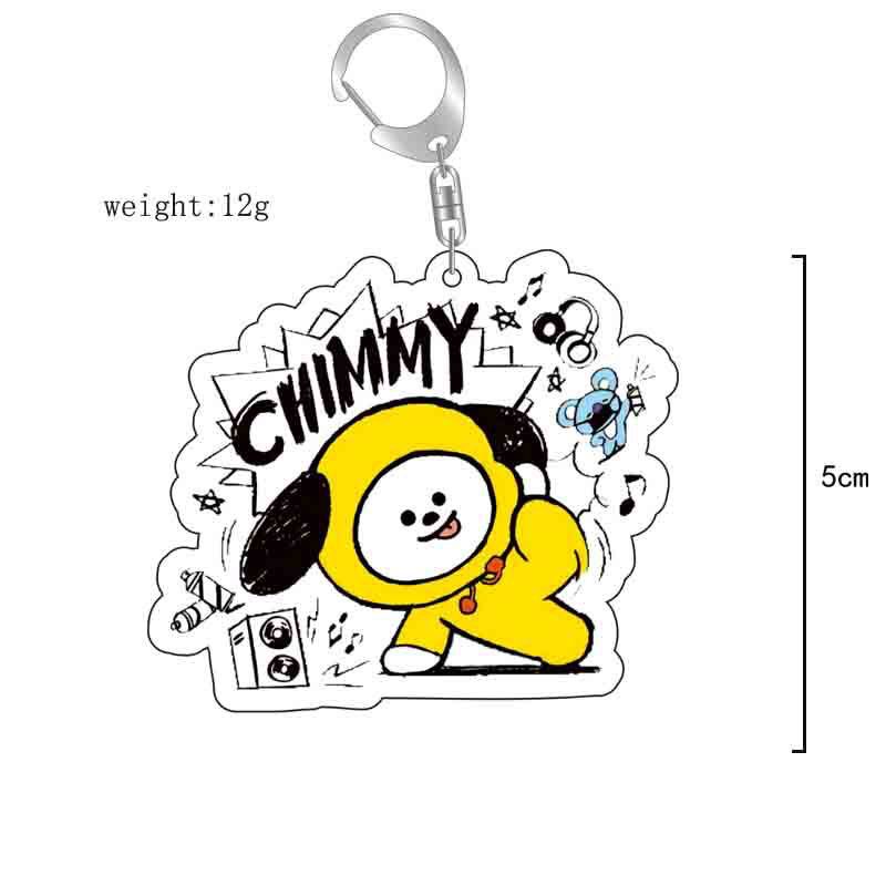 BT21 anime cartoon cute acryli - огляд і ціна Anime Girl Merchandise