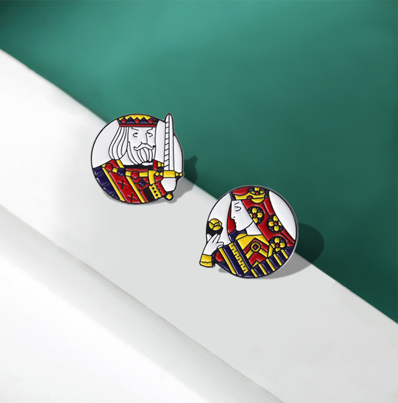 Playing Cards Enamel Pins Cust - огляд і ціна Themed Playing Card