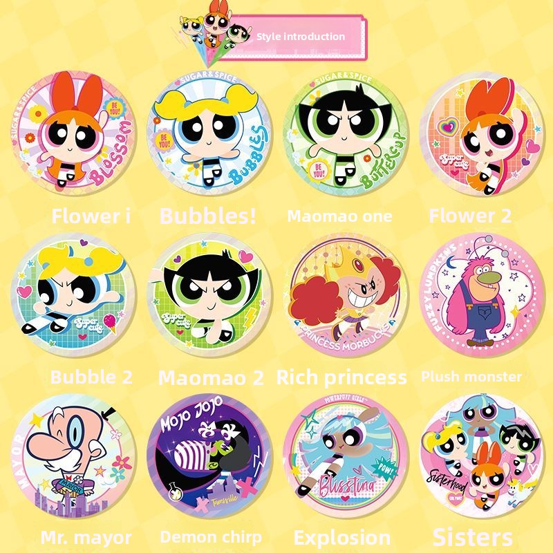 Full Box of Official Powerpuff - огляд і ціна Anime Girl Merchandise