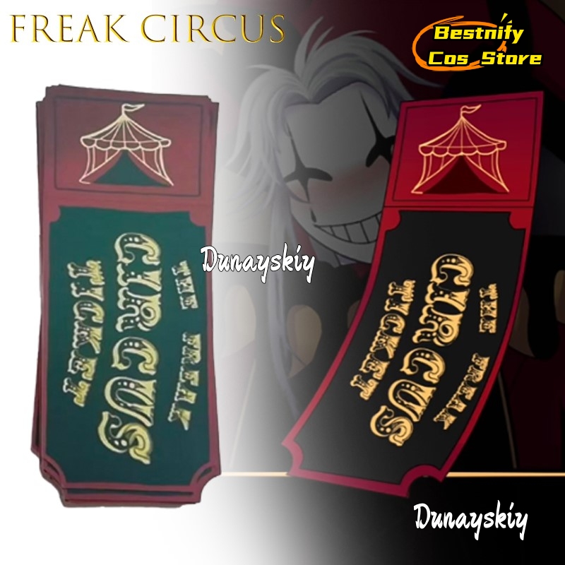 BFreak Circus Ticket Card Red  - огляд і ціна Anime Merchandise In Japanese