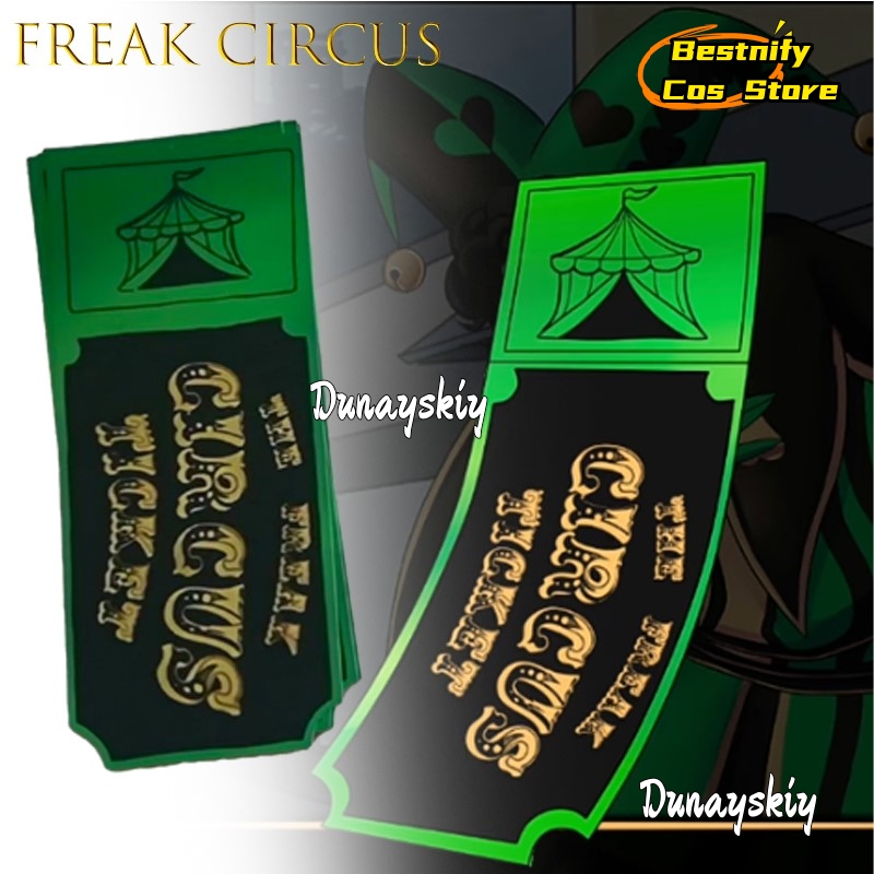 BFreak Circus Ticket Card Red  - огляд і ціна Anime Merchandise In Japanese