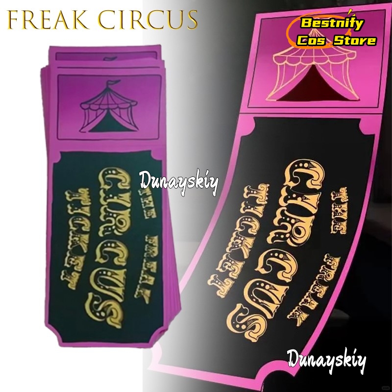 BFreak Circus Ticket Card Red  - огляд і ціна Anime Merchandise In Japanese