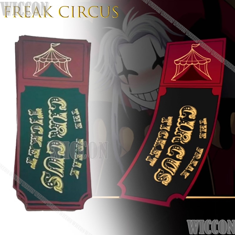 Freak Circus Ticket Card Red G - огляд і ціна Anime Merchandise In Japanese