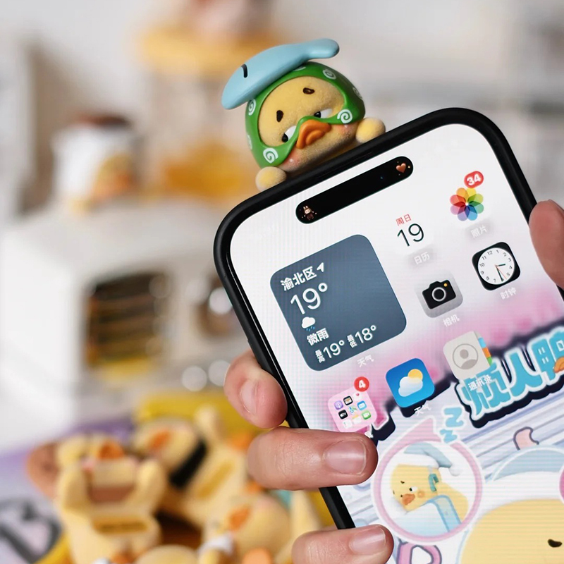 Upset Duck Status Display Duck - огляд і ціна Figure Display Box
