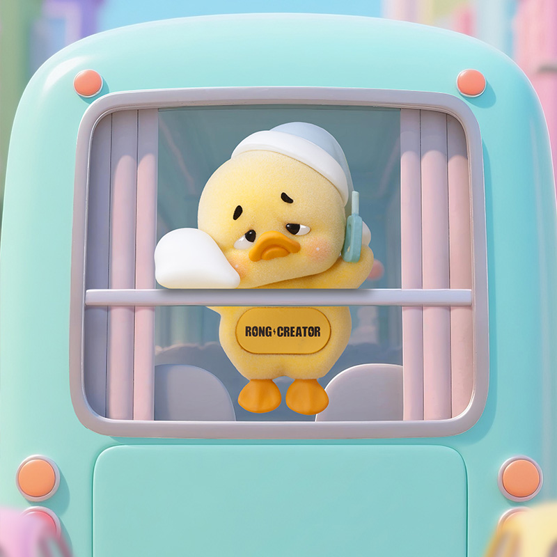 Upset Duck Status Display Duck - огляд і ціна Figure Display Box