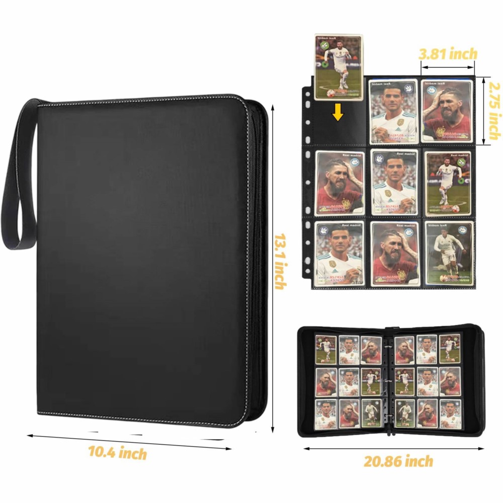 Card Binder 9 Pocket Double Si - огляд і ціна Collector Card Sleeve