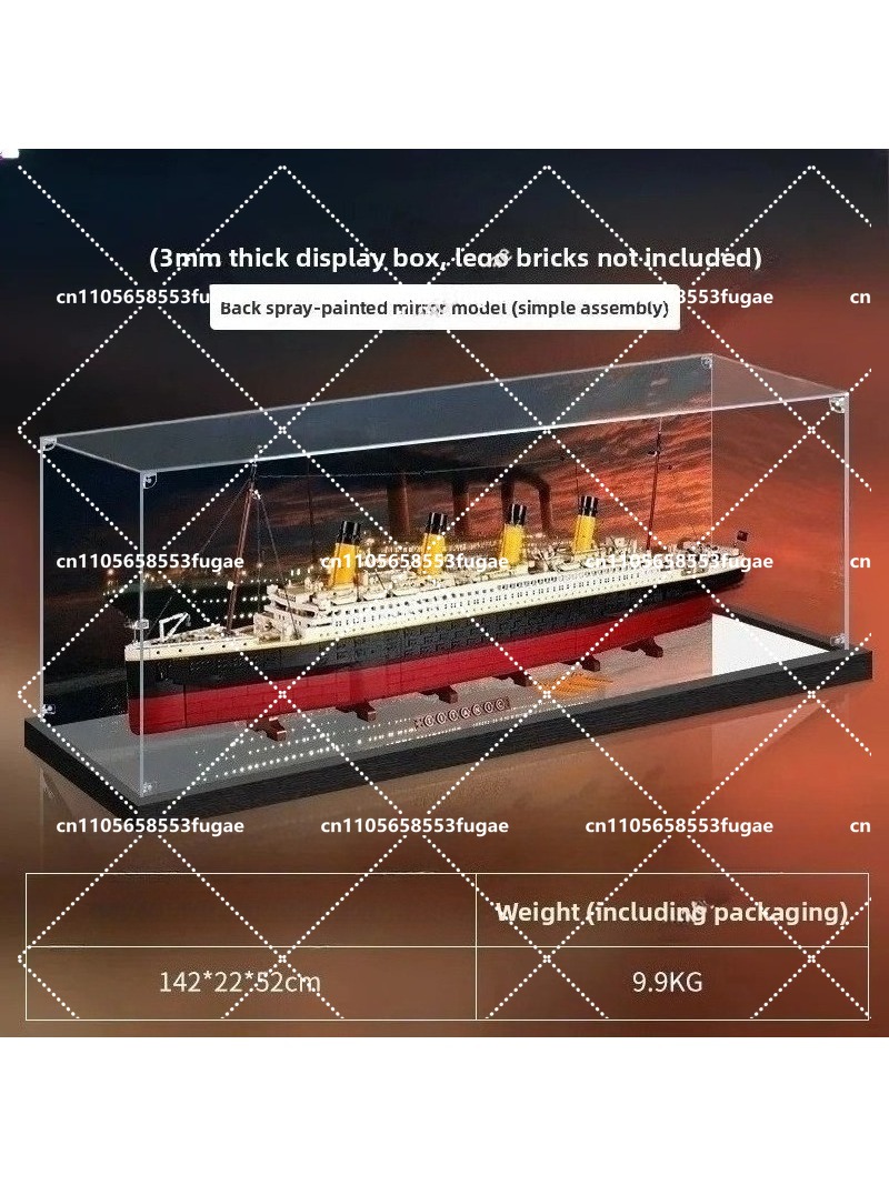 Suitable for 10294 Titanic mod - огляд і ціна Figure Display Box