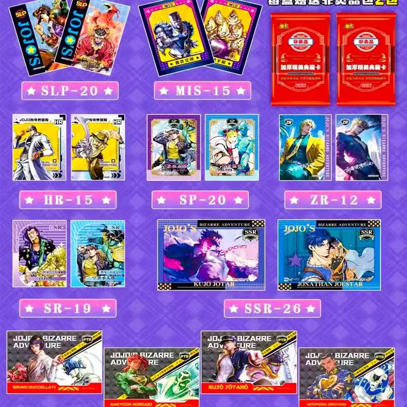 Chinese Version JoJo's Bizarre - огляд і ціна Anime Merchandise In Chinese