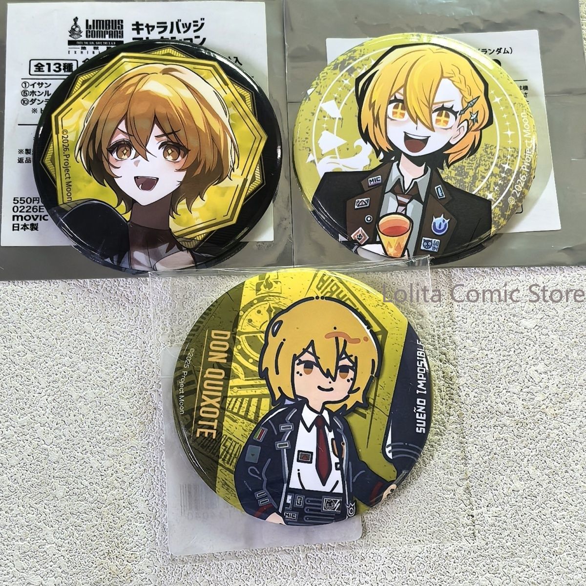 Official Japanese Goods Limbus - огляд і ціна Anime Merchandise In Japanese