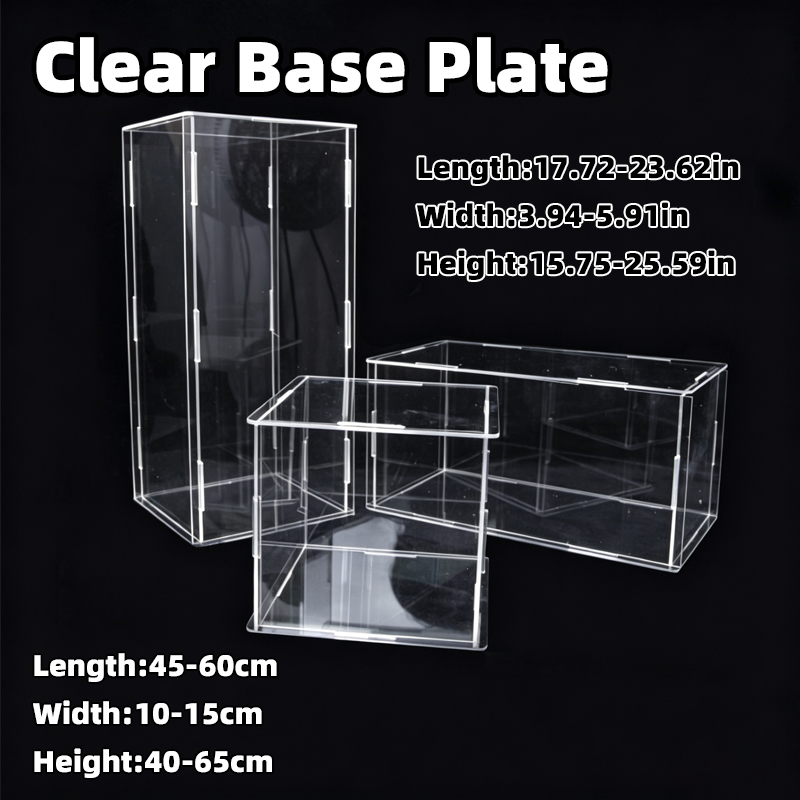 Self-assembly Full Clear Acryl - огляд і ціна Figure Display Box