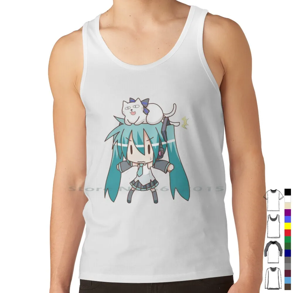 Miku T Shirt 100% Cotton Kawai - огляд і ціна Anime Girl Merchandise